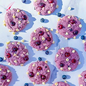 Blueberry Delight Cookies